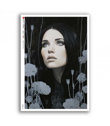 SCENE-0230. Pictorial Rice Paper for decoupage.