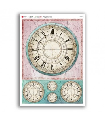 TIME-0072. Watches Rice paper  for the decoupage.