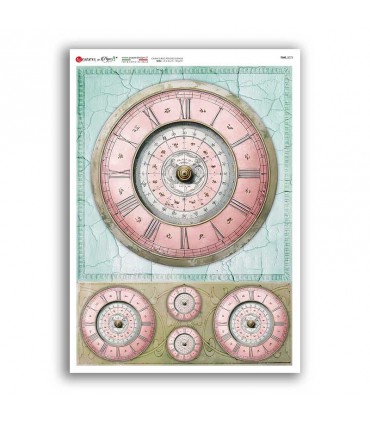 TIME-0073. Watches Rice paper  for the decoupage.