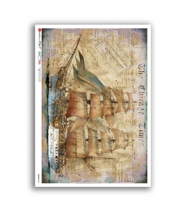 VEHICLES-0094. Carta di riso veicoli per decoupage.