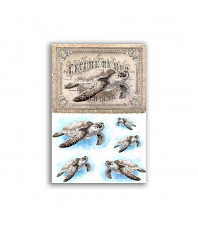 GF-ANIMALS-123. Carta di riso grande formato