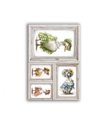 GF-COUNTRY-034. Carta di riso grande formato