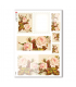 FLOWERS-0244. Papel de Arroz victoriano flores para decoupage.