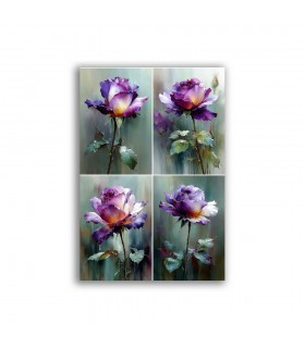 GF-FLOWERS-125. Rice paper large format