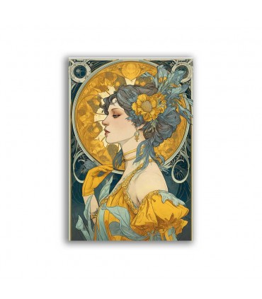 GF-ART NOUVEAU-063. Rice paper large format