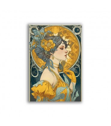 GF-ART NOUVEAU-064. Rice paper large format