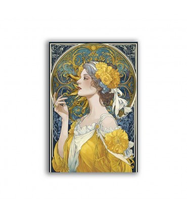 GF-ART NOUVEAU-065. Rice paper large format