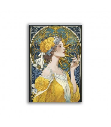 GF-ART NOUVEAU-066. Rice paper large format