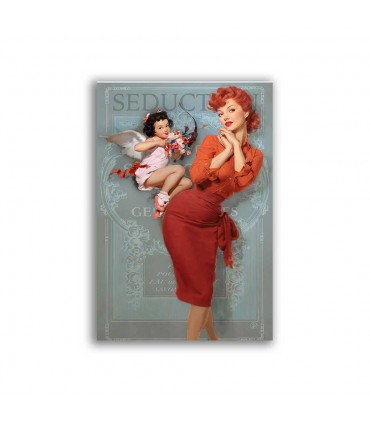 GF-PIN-UP-036. Carta di riso grande formato