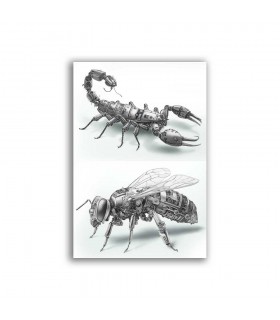 GF-STEAMPUNK-016. Rice paper large format