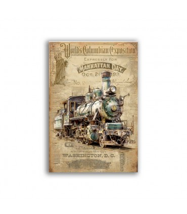 GF-VEHICLES-045. Rice paper large format