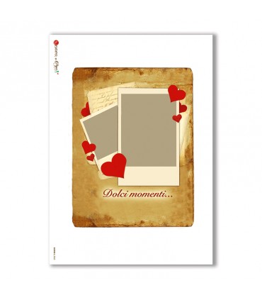 ALBUM-L-0063. Rice Paper album for decoupage.