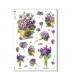 FLOWERS-0287. Papel de Arroz victoriano flores para decoupage.