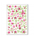 FLOWERS-0307. Carta di riso vittoriana fiori per decoupage.
