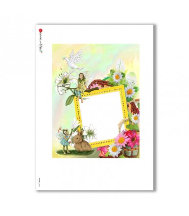 ALBUM-L-0069. Papel de Arroz album para decoupage.