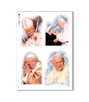 CULT-0004. Carta di riso sacra per decoupage.