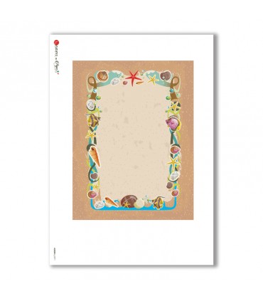 ALBUM-L-0071. Carta di riso album per decoupage.