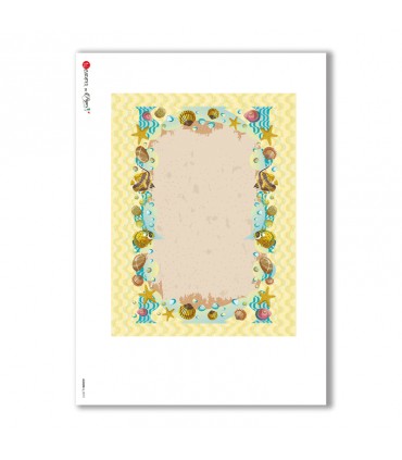 ALBUM-L-0072. Rice Paper album for decoupage.