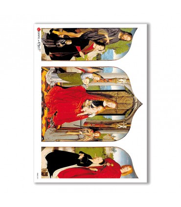 CULT-0021. Holy Rice Paper for decoupage.