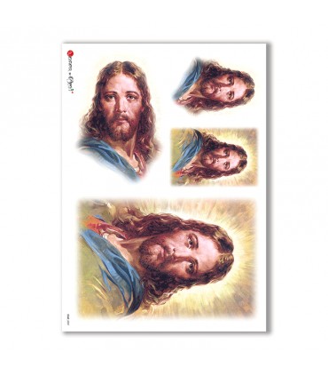 CULT-0031. Carta di riso sacra per decoupage.