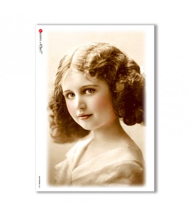 OLD-PHOTOS-0042. Victorian Rice Paper for decoupage.