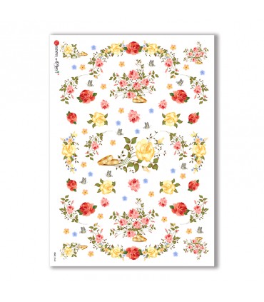 CULT-0040. Carta di riso sacra per decoupage.