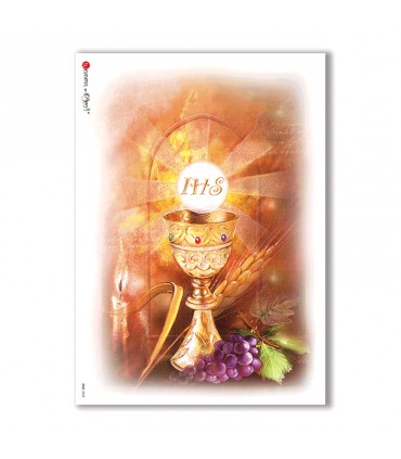 CULT-0042. Carta di riso sacra per decoupage.