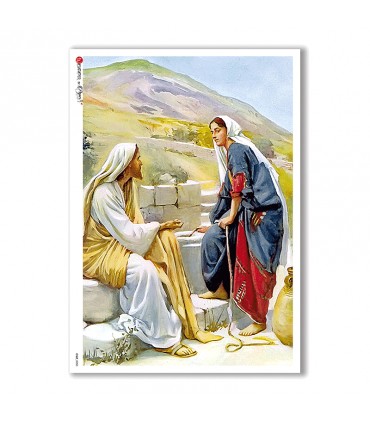 CULT-0050. Holy Rice Paper for decoupage.