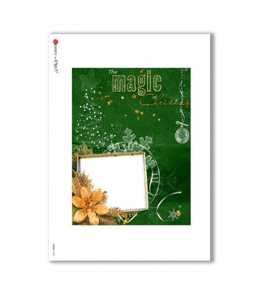 ALBUM-L-0082. Papel de Arroz album para decoupage.