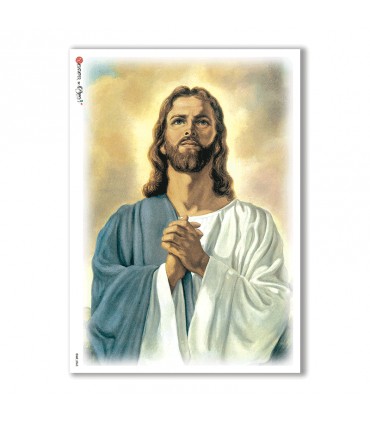 CULT-0063. Carta di riso sacra per decoupage.