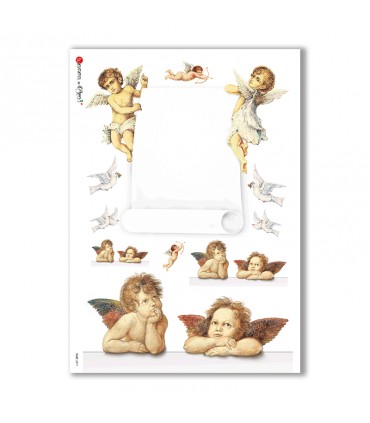 CULT-0071. Holy Rice Paper for decoupage.