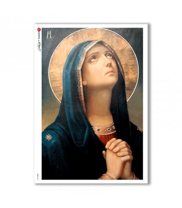 CULT-0072. Carta di riso sacra per decoupage.