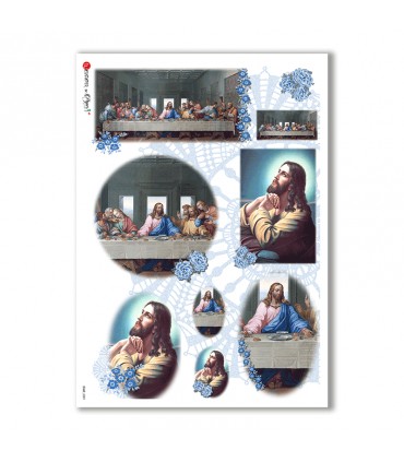 CULT-0081. Holy Rice Paper for decoupage.