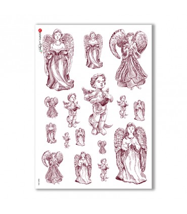 CULT-0086. Holy Rice Paper for decoupage.