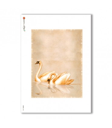 ALBUM-L-0086. Rice Paper album for decoupage.