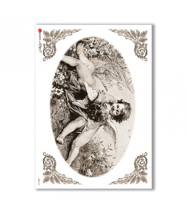 CULT-0107. Holy Rice Paper for decoupage.