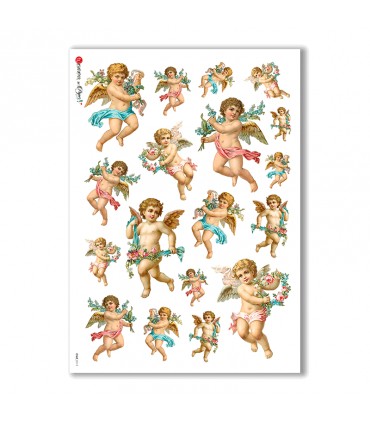 CULT-0111. Holy Rice Paper for decoupage.