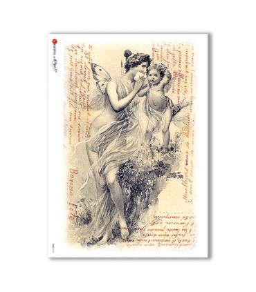 CULT-0112. Carta di riso sacra per decoupage.