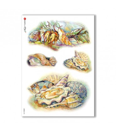 ANIMALS-0008. Animals Rice Paper for decoupage.