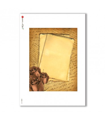 ALBUM-L-0009. Papel de Arroz album para decoupage.