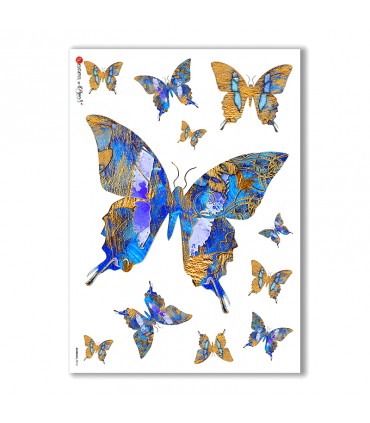 ANIMALS-0014. Animals Rice Paper for decoupage.