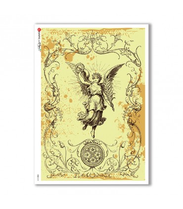 CULT-0121. Papel de Arroz sacras para decoupage.