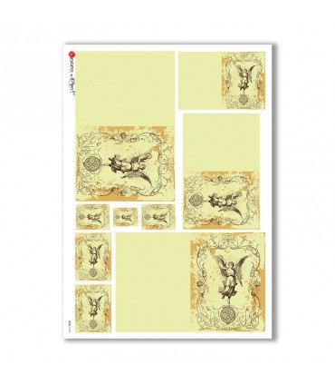 CULT-0122. Holy Rice Paper for decoupage.