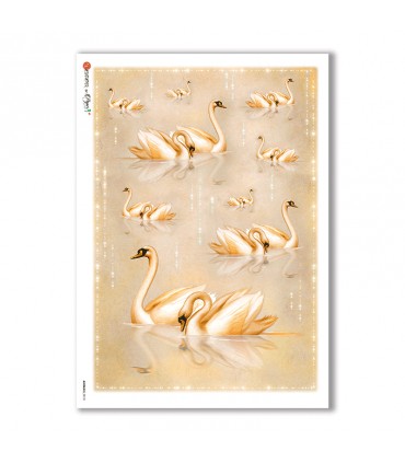 ANIMALS-0018. Papel de Arroz animales para decoupage.