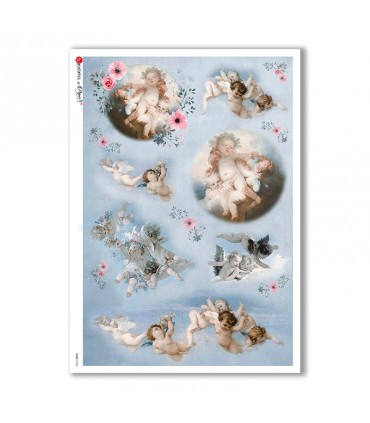 CULT-0132. Holy Rice Paper for decoupage.