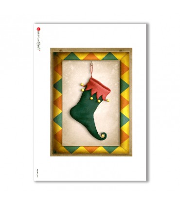 ALBUM-L-0093. Rice Paper album for decoupage.