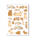ANIMALS-0043. Animals Rice Paper for decoupage.