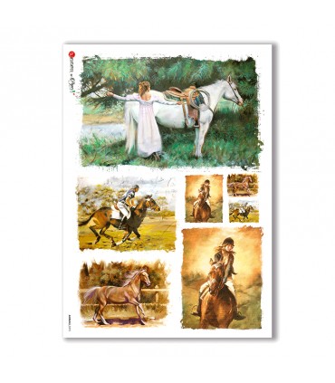 ANIMALS-0073. Animals Rice Paper for decoupage.