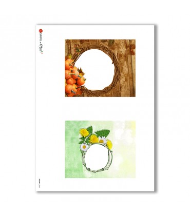 ALBUM-S-0020. Rice paper album small for decoupage.