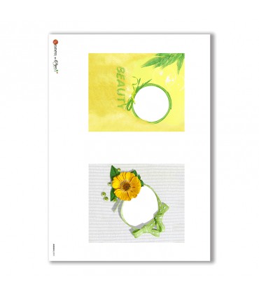 ALBUM-S-0021. Carta di riso album small per decoupage